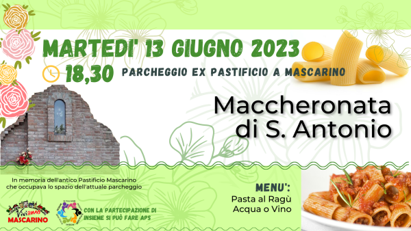 Maccheronata di S. Antonio 2023 banner