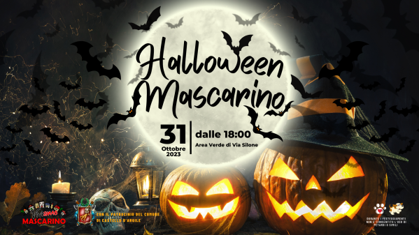 Halloween Mascarino 2023 - Banner